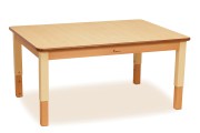 tafel rechthoek in hoote instelbaar Tangara Groothandel Kinderopvang en kinderdagverblijf inrichting (145)5